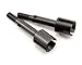 HPI Racing A557 Rear Axle RS4, 5 x 38mm, Black