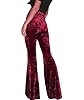 SEMATOMALA Women's Crushed Velvet Straight Wide Le... #1