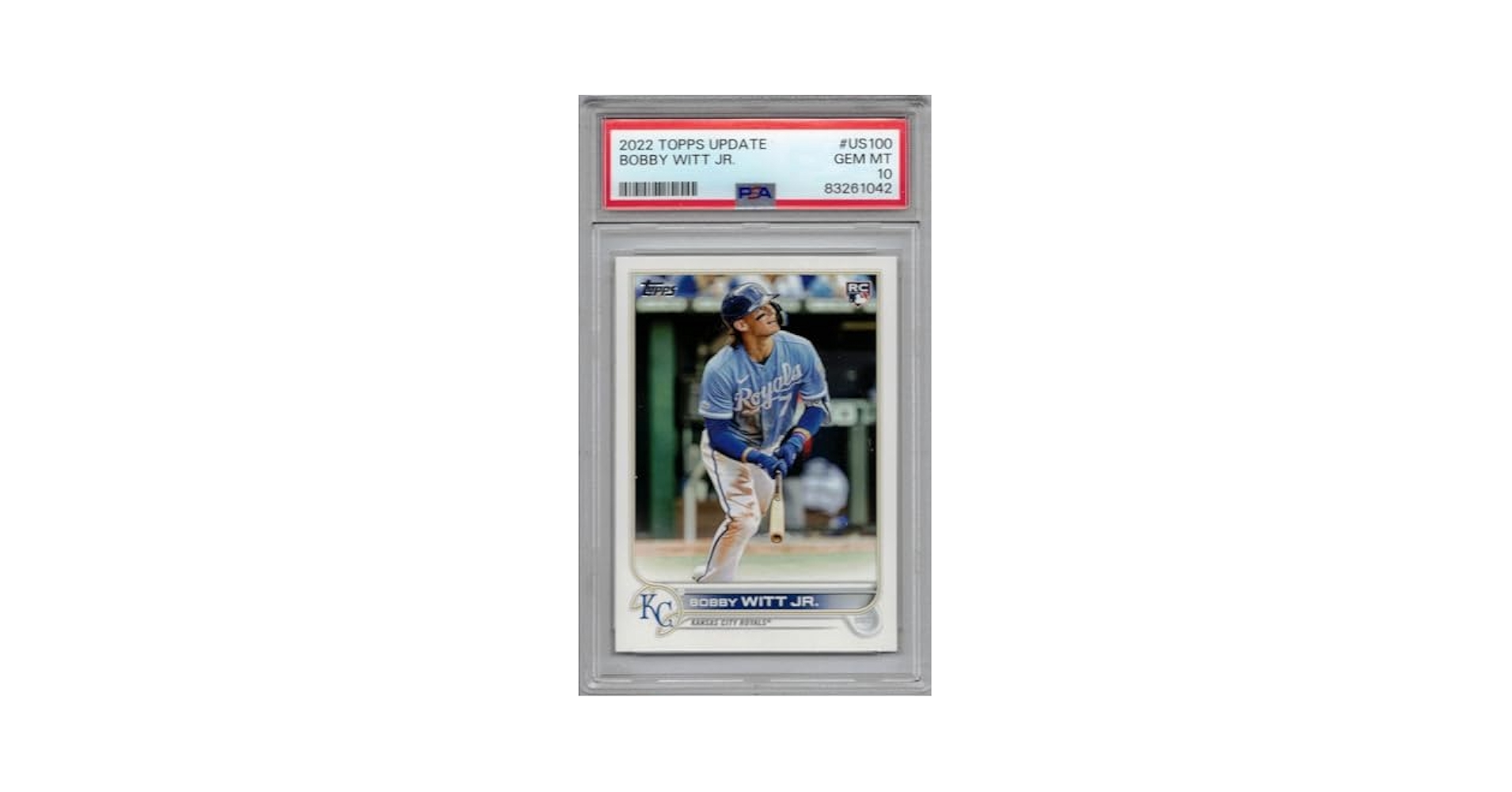 Amazon.com: 2022 Topps Update Baseball #US100 Bobby Witt Jr