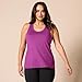 Amazon Essentials Women's Tech Stretch Racerback Tank Top (Available in Plus Size), Multipacks