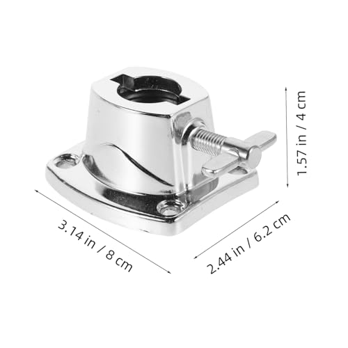 Set de 2 bases para soporte de batería con clamp de metal miniatura 2