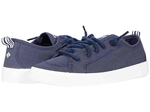 Image of Sperry Womens Shorefront Graphic Slip On Sneakers Shoes Casual - White