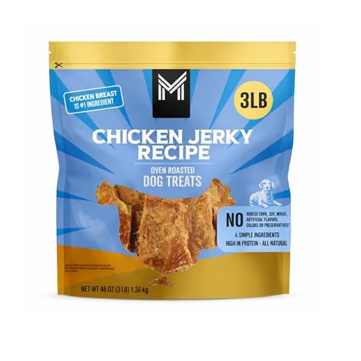 Member Mark Chicken Jerky Recipe Dog Treats Made with Real Chicken, 48 oz
