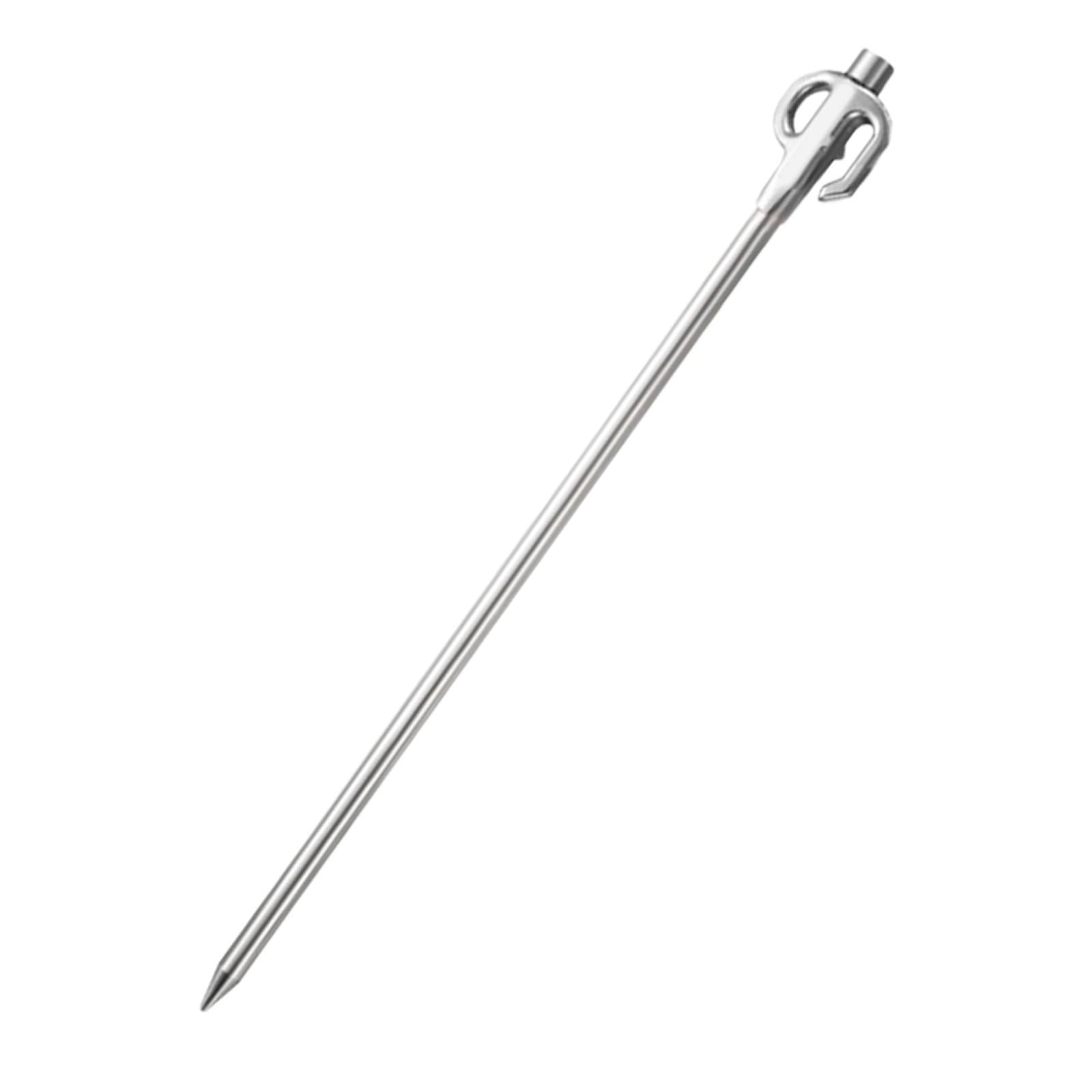 Piquetas para suelo duro Kisangel de 30 cm contra vientos fuertes