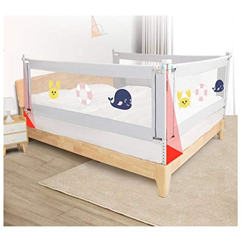 Barrière incassable pour lit King Size avec système de levage vertical - 5