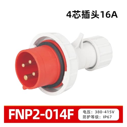 Conector industrial acoplador aviación 4 pines IP67 miniatura 2
