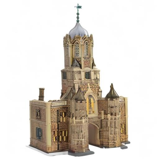 Oxford Tom Tower Department 56 Dickens Village Edificio Coleccionable de 10.6 Pulgadas 4