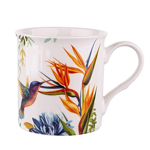 Tasse en porcelaine - Tasse à thé - 250 ml - Motif colibri Cover