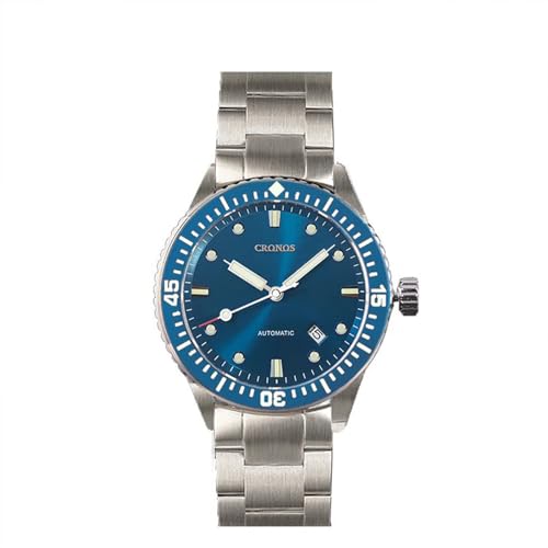 Montre de plongée homme TACTICAL FROG Cronos avec lunette en céramique et verre saphir