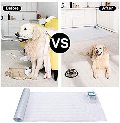YOKMO Pet Training Mat Sact Shock Pet Mat 60 x12 Inche 3 Training Modes No Harm to Cats Dogs Keep Pets Off Furniture Indoor Use for Sofa…