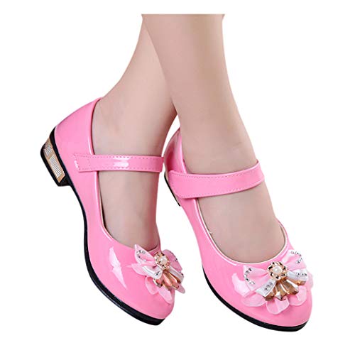 Girls Dress Shoes Mary Jane Shoes for Girls Part𝐲 Wedding Flower Girl School Shoes Low Heel Toddler 10 Shoes Boys3