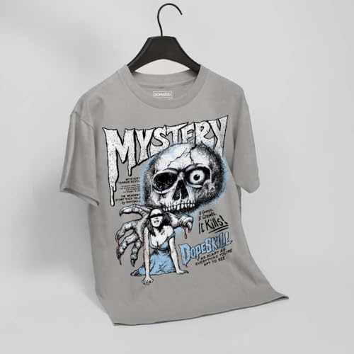 Image of DopeSkill Halloween Graphic Tee Streetwear Hip Hop Hypebeast Unisex T-Shirt Sneaker Colour Matching Shirts Spooky Graphic