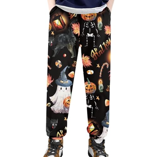 Graphic Sweatpants for Kids Workout Jogger Sweatpants with Pockets Teen Boys Girls Trackpants Oversized Sweatpants