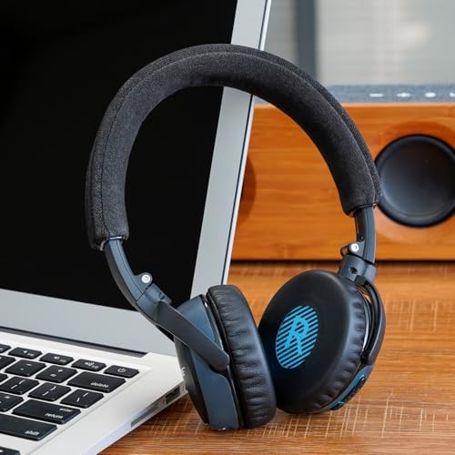 Image of GEVO Ear Pads Cushions Replacement for Bose On-Ear 2 Headphones,Earpads for Bose OE2 /OE2i /SoundTrue On-Ear /SoundLink, Earpads with High Dense Noise Isolation Foam,Protein Leather,Black&Blue