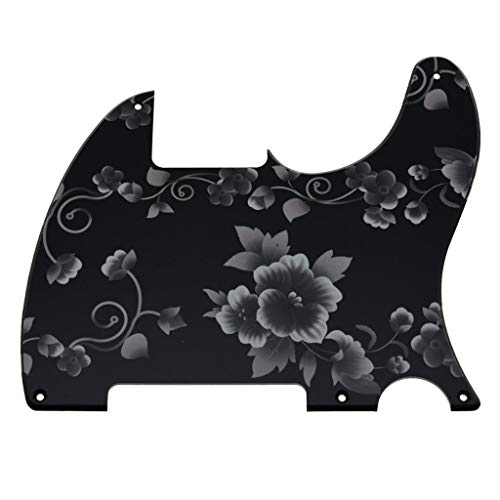 KAISH 5 Hole 3D Printed Tele Style Blank Guitar Plastic
