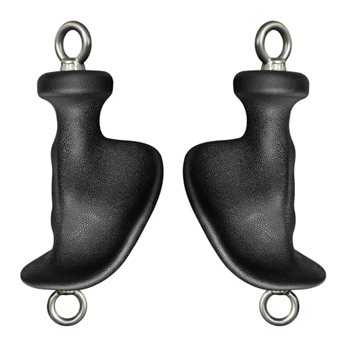 Ergonomic Tricep Rope Pull Down Attachment, Upgraded Long Triceps Rope Cable Attachments for Gym, LAT Pull Down Bar for Cable Machine, Tricep LAT Pulldown Workout Cable Attachments (Cable HANDLES-02)