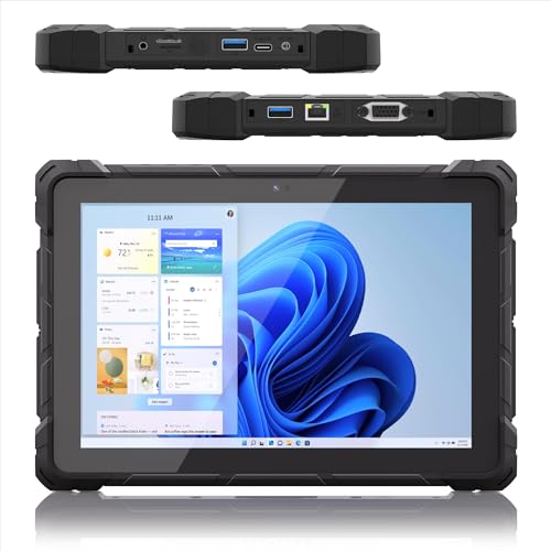 HEIGAOLAPC Tablet Robusta, 12e Alder Lake-N100, 8GB RAM 128GB eMMC 10.1' Win11 Pro Rugged Tablet PC...