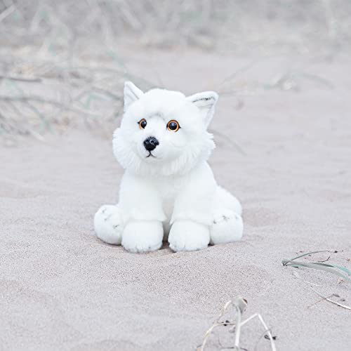 ANIMIGOS WORLD OF NATURE Tobar ARCTIC FOX Plush Toy, Assorted Colours, Medium - Image 2