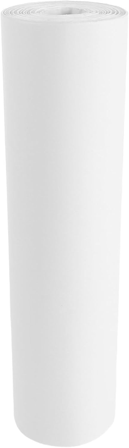 WEKAMOS White Moisture-Resistant Wrapping Tissue Paper Roll 30cm X 135m, 26gsm Clothing Interleaving Sheets for Textile Storage and Packaging