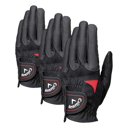 キャロウェイ(Callaway) グローブ WARBIRD LH BLK 21 25 (21cm 左手着用【右利き用】) ブラック メンズ (× 3)の商品画像（Amazon）