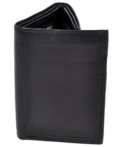 Umo Lorenzo Standard Photo ID Genuine Leather Tri-fold Wallet2