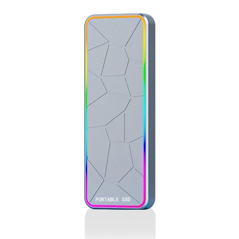 Dohaeris 256G Mobile Solid-State Drive Portable High-Speed SSD Mobile Solid-State USB Drive Dual-Purpose Mobile Phone Computer External Large Capacity Solid State Drive