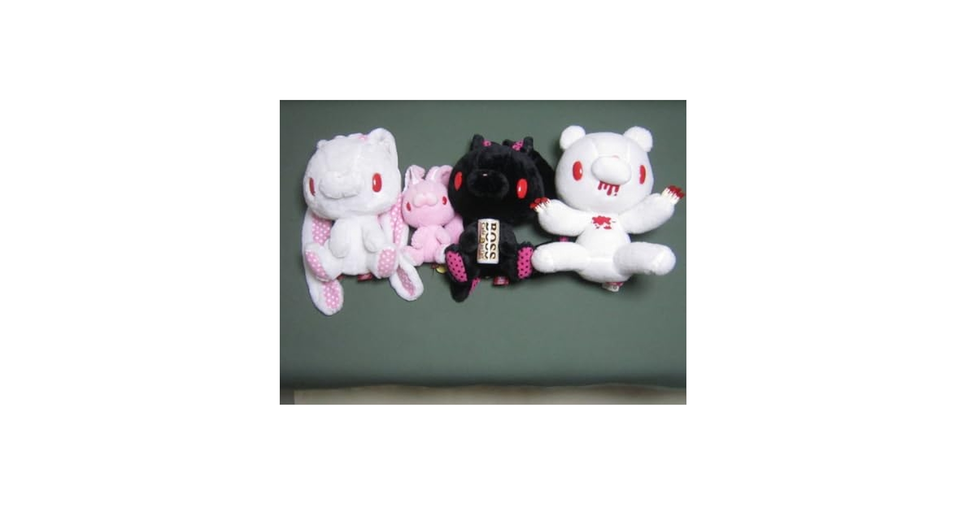 Amazon.co.jp: チャックスGP グル ミ 汎用うさぎ ぬいぐるみ4点