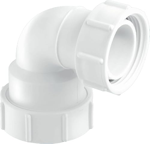 Mcalpine T5M-A  1.5"" 95° Multifit Bend X Bsp Coupling Nut For Leak-free Connect