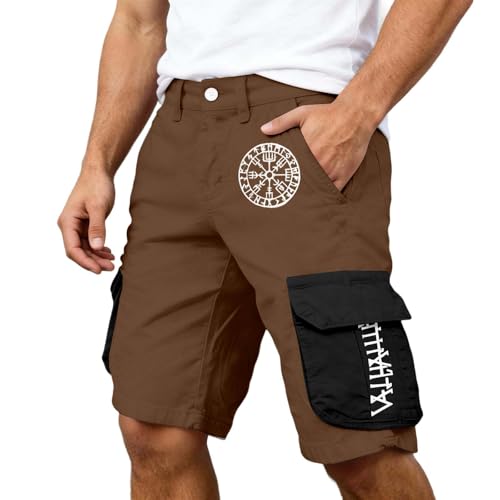 Pantalon de travail homme multi poches en coton léger coupe droite été