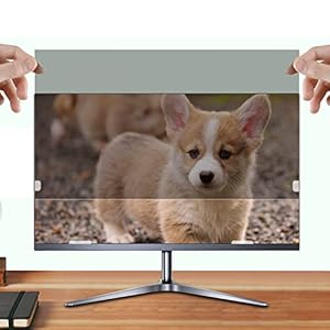 17-28 Zoll Monitor Blickschutzfilter & Anti-Blaulichtfilter,Premium Privacy Filter,Monitor Privacy Filter,Blickschutz Folie,Blickschutz Folie für Computer & Desktop,Sichtschutzfolie,Si...