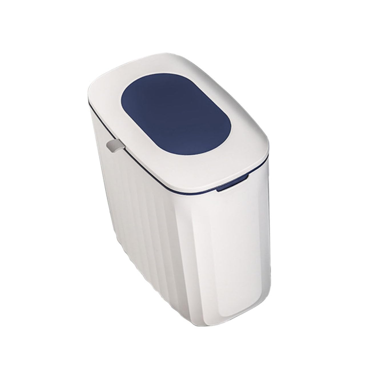 Papelera De Cocina Colgante Con Tapa Deslizante Cubo De Basura Para Hogar y Oficina Diseño Compacto y Moderno Para Armarios y Restaurantes