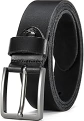 Full Grain Black Belt