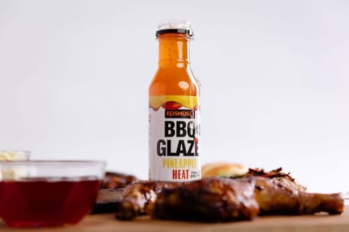 Kosmos Q Pineapple Heat BBQ Glaze - 15.5 Oz Bottle for Sticky & Flavorful Barbecue - Thick BBQ Glaze for Competition Ready Mouth-Watering Meat (Pineapple Heat) - Thumbnail 6
