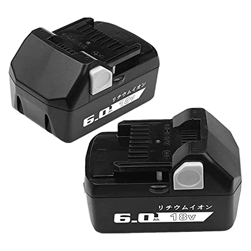 VANKO �݊� �n�C�R�[�L 18v �o�b�e���[ BSL1860 6.0Ah��e�� 2�� ���� �n�C�R�[�L �o�b�e���[ 18v BSL1815 BSL1830 BSL1850 BSL1860�ȂǂɌ݊��\ LED�c�ʕ\�� �������Z���̗p �S�ی����� ��