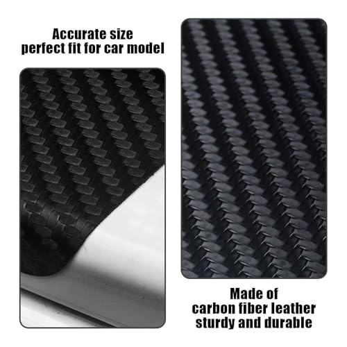 Couverture pédale carbone Nissan Navara accessoire de seuil - 4