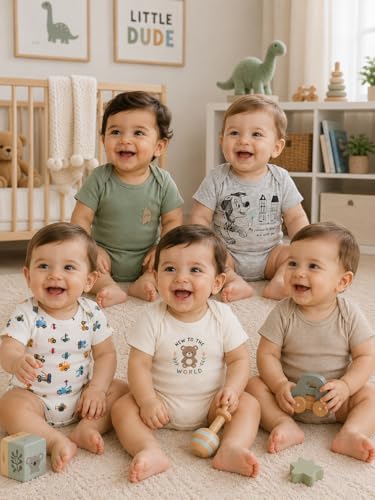 Image of TuddyBuddy 100% Cotton Romper /Bodysuit for Baby Boys