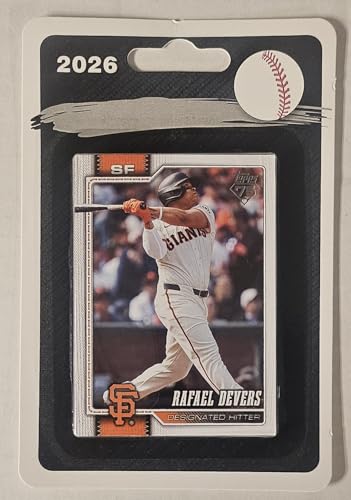 2026 Team Set San Francisco Blister Packed 11 Card Topps Giants Team Set Series 1
