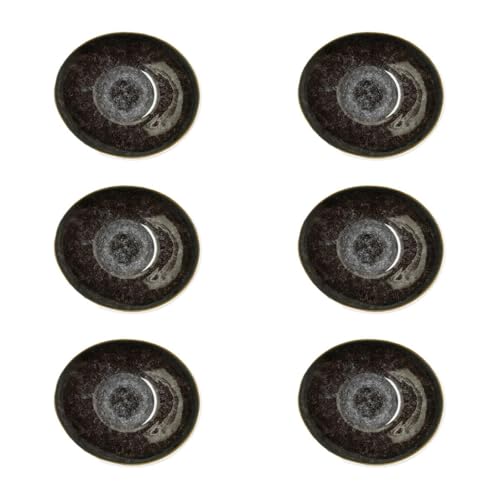 Bidasoa Elite Set 6 Bol Oval 16,5x14x7,7cm Elite Bidas 16,5x14x7,7cm Porcelana Apto Microondas Apilable