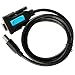 TECHTOO USB 2.0 to RS232 DB9 Serial Cable Female Converter Adapter with Prolific PL2303 Chipset for Win10 8.1 8 7 Vista XP 2000 Andorid Linux Mac OS X 10.6 and Above (3ft/1m)