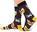 HAPPYPOP Funny Cat Gifts for Cat Lovers Cat Dad Gifts, Novelty Cat Socks Crazy Silly Fun Socks for Men Daddy