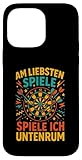 Einfache Installation Am Liebsten Spiele Ich Untenrum - Darten Dart Hülle für iPhone 14 Pro Max