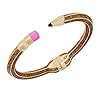 Betsey-Johnson-Pencil-Hinge-Bangle-Bracelet Betsey Johnson Pencil Hinged Bangle