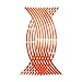Motorradräder Aufkleber 17/18 Zoll Streifen Reflektierendes Motocross Bike Motorrad Rad Aufkleber und Abziehbilder Reflektierendes Felgenband Rot Orange Grün (Farbe : Orange)