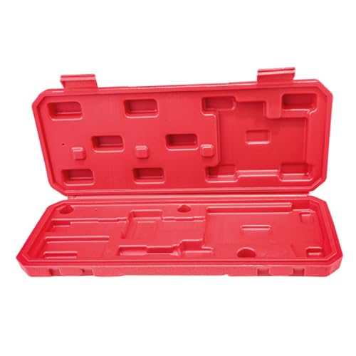 Caja protectora de plástico roja para calibradores portátil miniatura 1