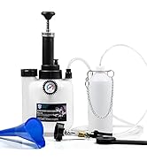 SMOTIVEPRO Bremsenentlüftungsgerät, 3L Bremsflüssigkeitswechselgerät mit 1L Bremsenentlüfterflasc...