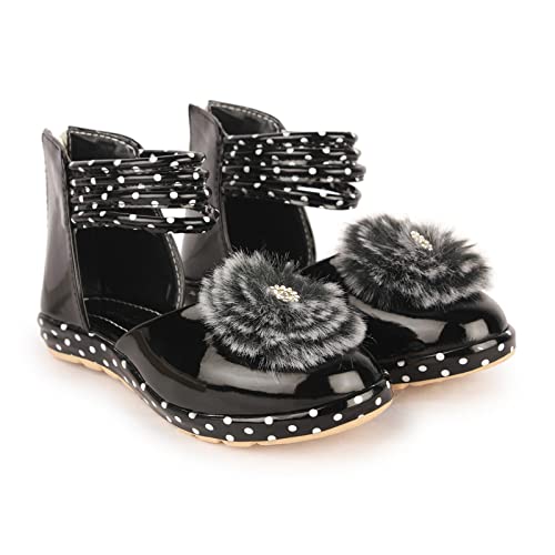 Image of Glossy Casual Girls' Zip Comfortable & Fashionable Fancy Sandals For 2 to 10 Years Age Group