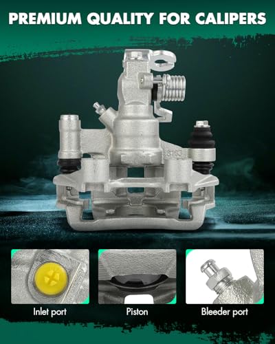 Image of SCITOO - Rear Left Disc Brake Caliper For Buick,For Oldsmobile,For Pontiac