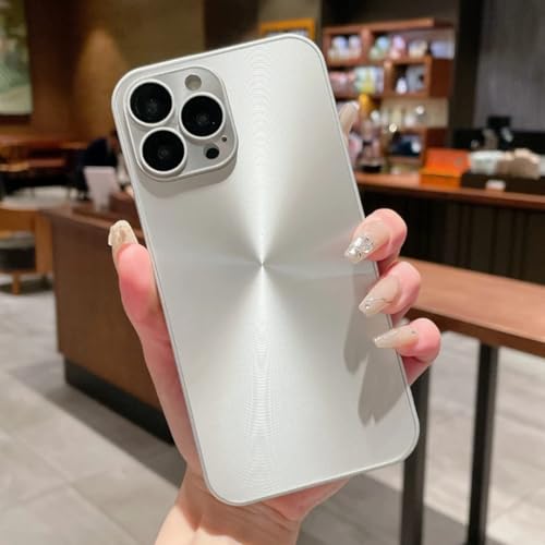 Coque de Protection Antichoc iPhone 11 Pro Argent avec Lentille Caméra Colorée