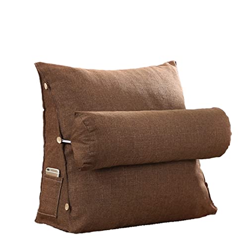 腰枕 背当てクッション 枕 三角枕クッション カラー 三角 4520cm おしゃれ 背もたれ 低反発 ベッドサポート リラックス レストクッション 洗える 柔らかい シンプル 読書クッション 低反発 ソファ 椅子 車内 多用途 年寄り 両親 プレゼント