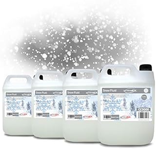 Snow Fluid - Snow Machine Fluid (4x5 Litres) 20 Litres of Professional Grade snow solution works with most snow machines.